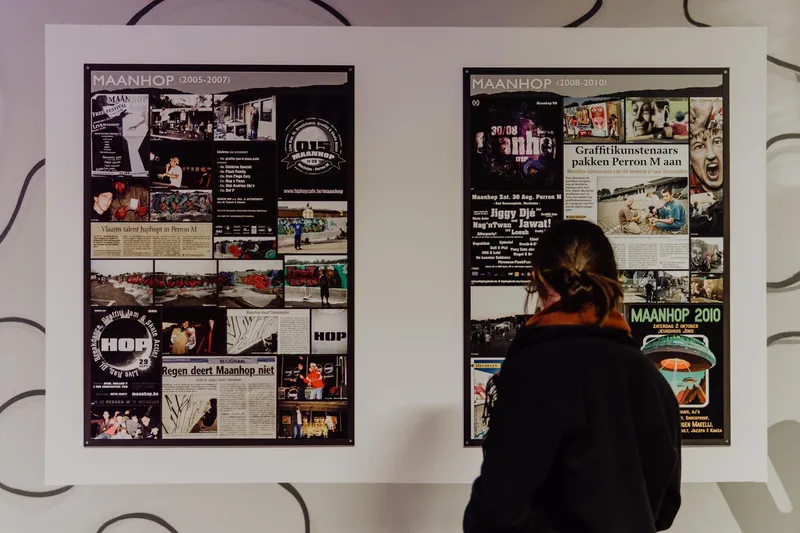 Mechelen HipHopStad expositie: posters en flyers